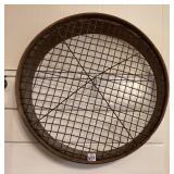 Vintage Wooden Garden Sieve