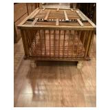 Antique Wooden Chicken Crate Converted to Table