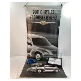 PT Cruiser Two Sided Banner & Collectibles