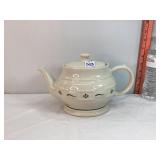 Longaberger Green Pottery Teapot