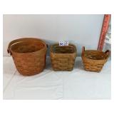 Assorted Longaberger Baskets