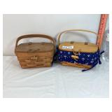 Longaberger Small Key/Tea Baskets