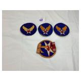WWII Era Army Air Forces Patches & Pins