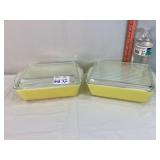 Pyrex 1.5qt Refrigerator Bowls w/Lids