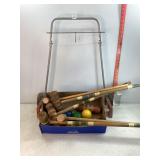 Incomplete Croquet Set