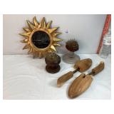 Shoe Stretchers, Vtg Pin Cushions & Decor