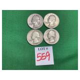 4 - 1930s & 1940s Washington Quarters