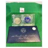 1972 Eisenhower Uncirculated Silver Dollar