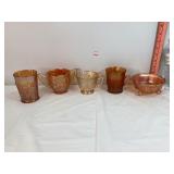 Carnival Glass Marigold Dishes