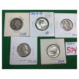 4 - 1948-1964 Washington Quarters
