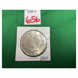 1922 Peace Dollar