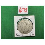 1921 Morgan Silver Dollar
