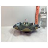 Fenton Carnival Glass Dragon & Lotus Bowl