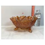 Carnival Glass Marigold Persian Medallion Bowl