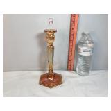 Marigold Iridescent Candlestick