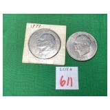 2 - 1971 Ike Dollars