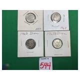 4 - 1957-1963 Roosevelt Dimes