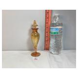 Fenton Marigold Glass Perfume Bottle