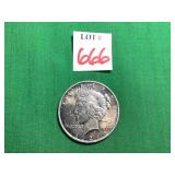 1924 Peace Dollar