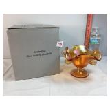 Fenton Marigold Compote Dish