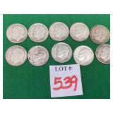 10 - 1950-1959 Roosevelt Dimes