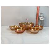Carnival Glass Marigold Bowls