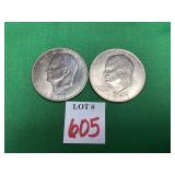 2 - 1971 Ike Dollars