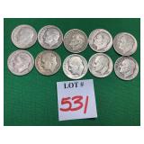 10 - 1946-1959 Roosevelt Dimes