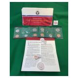 US Mint 1987 Uncirculated Coin Set