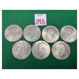 7 - Bicentennial Ike Dollars