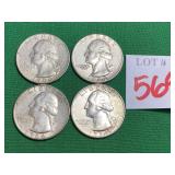 4 - 1964 Washington Quarters