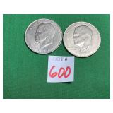 2 - 1971 Ike Dollars
