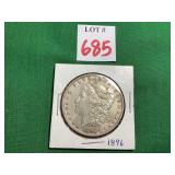 1896 Morgan Silver Dollar