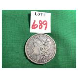 1882 Morgan Silver Dollar