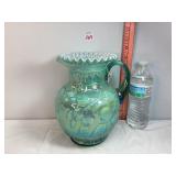 Fenton Apple Tree Iridescent Water Pitcher