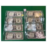 8 - 1935 Series $1 Silver Certificates