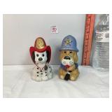 Jasco Police & Fire Dog Banks