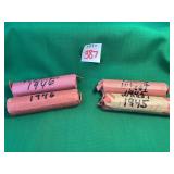 1945 & 1946 Wheat Pennies