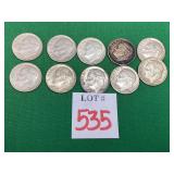 10 - 1962-1964 Roosevelt Dimes