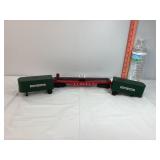 Lionel Model 3460 O Gauge Flatcar w/Trailers