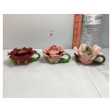 Flower Trinket Boxes