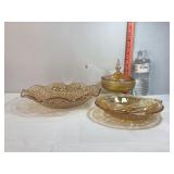 Carnival Glass Marigold Bowls