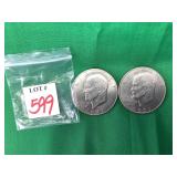 2 - 1971 Ike Dollars