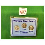 1943 Wartime Steel Cents