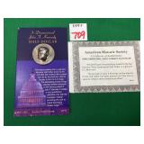 1997 3 Dimensional Kennedy Half Dollar