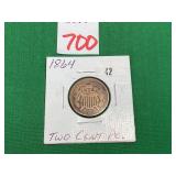 1864 2 Cent