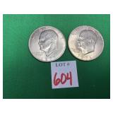 2 - 1971 Ike Dollars