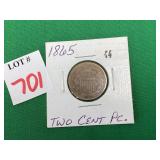 1865 2 Cent