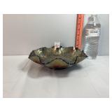 Carnival Glass Dragon & Lotus Bowl