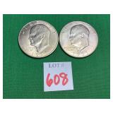 2 - 1971 Ike Dollars